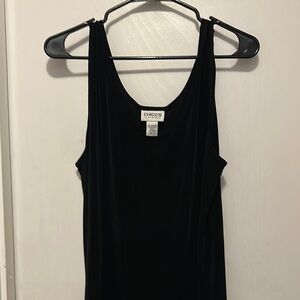 Chico's Elegant Black Tank Top NWOT